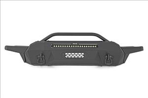 Front Bumper High Clearance Hybrid 20 Inch Black DRL LED Toyota Tacoma (16-23) Rough Country