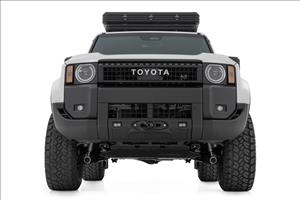 Hidden Winch Mount Yellow SAE PRO1200S Toyota Land Cruiser 4WD (24-26) Rough Country
