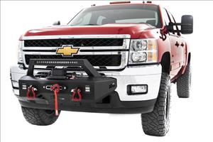 EXO Winch Mount Kit Chevy Silverado 2500 HD/3500 HD 2WD/4WD (2011-2019) Rough Country