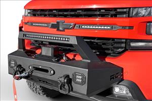 EXO Winch Mount Kit Chevy Silverado 1500 2WD/4WD (2019-2022) Rough Country