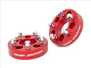 1.5 Inch Wheel Spacers 5x4.5 Red Jeep Cherokee XJ/Comanche MJ/Wrangler TJ Rough Country