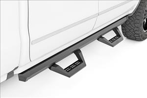 SRX2 Adj Aluminum Step Crew Cab Silverado/Sierra 1500/2500HD/3500HD (07-18 & Classic) Rough Country