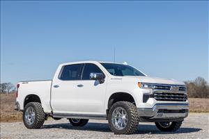3.5 Inch Lift Kit N3 Struts Red Chevy Silverado 1500 2WD/4WD (2025-2026) Rough Country