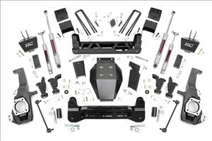 5 Inch Lift Kit Torsion Drop w/ Overloads Silverado/Sierra 2500HD/3500HD (20-26) Rough Country
