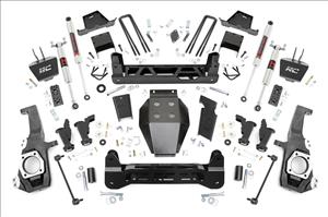 7 Inch Lift Kit Torsion Drop M1 w/ Overloads Silverado/Sierra 2500HD/3500HD (20-26) Rough Country