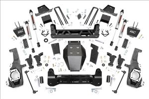 7 Inch Lift Kit Torsion Drop V2 w/ Overloads Silverado/Sierra 2500HD/3500HD (20-26) Rough Country