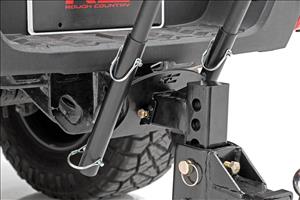 Flag Pole Holder Dual 2 Inch Hitch w/ Flag Poles Rough Country