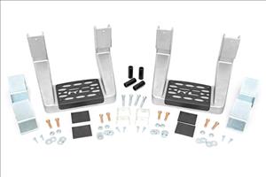 Single Hoop Step Universal Alum Pair Multiple Makes & Models (Chevy/Ford/GMC/Ram) Rough Country