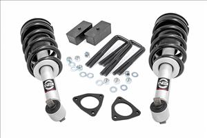 2.5 Inch Lift Kit Alu/Cast Steel N3 Strut Silverado/Sierra 1500 (07-18) Rough Country