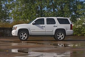 3.5 Inch Lift Kit Forged UCAs Red Chevy/GMC SUV 1500 2WD/4WD (2007-2020) Rough Country
