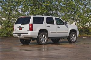 3.5 Inch Lift Kit Forged UCAs Red Chevy/GMC SUV 1500 2WD/4WD (2007-2020) Rough Country