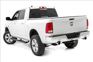 Oval Nerf Step Crew Cab Black Ram 1500/2500/3500 2WD/4WD (2010-2025 & Classic) Rough Country
