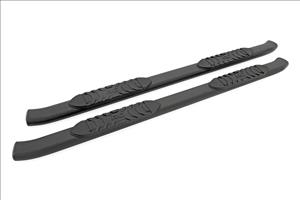Oval Nerf Step Crew Cab Black Ram 1500/2500/3500 2WD/4WD (2010-2025 & Classic) Rough Country