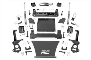 6 Inch Lift Kit Mono Leaf Rear Chevy Silverado 1500 4WD (2025-2026) Rough Country