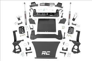 6 Inch Lift Kit Chevy Silverado 1500 4WD (2019-2024) Rough Country