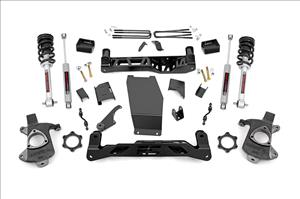 5 Inch Lift Kit Cast Steel N3 Struts Silverado/Sierra 1500 (14-18 & Classic) Rough Country