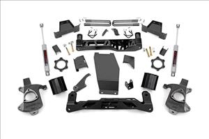 6 Inch Lift Kit Cast Steel Silverado/Sierra 1500 4WD (14-17) Rough Country