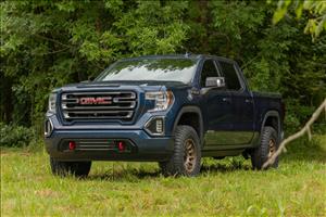 3.5 Inch Lift Kit M1 Struts/M1 Red GMC Sierra 1500 2WD/4WD (2019-2025) Rough Country