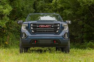 3.5 Inch Lift Kit Mono Leaf Rear Vertex/V2 Red GMC Sierra 1500 (19-24) Rough Country