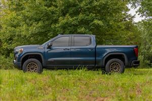 3.5 Inch Lift Kit Mono Leaf Rear Vertex/V2 Red GMC Sierra 1500 (19-24) Rough Country