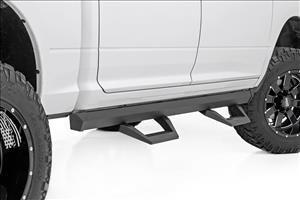 SRX2 Adj Aluminum Step Crew Cab Ram 1500/2500/3500 2WD/4WD (2010-2018 & Classic) Rough Country