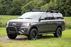3 Inch Lift Kit UCA M1 Struts Red Ford Expedition 4WD (2018-2024) Rough Country