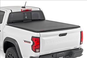 Soft Roll Up Bed Cover 5 Foot Bed Chevy/GMC Canyon/Colorado 2WD/4WD (15-26) Rough Country