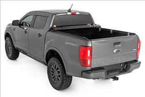 Soft Roll Up Bed Cover 5 Foot Bed Ford Ranger 2WD/4WD (2019-2023) Rough Country