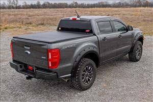 Soft Roll Up Bed Cover 5 Foot Bed Ford Ranger 2WD/4WD (2019-2023) Rough Country