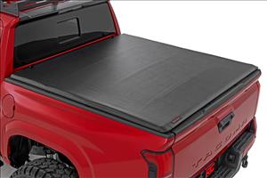Soft Roll Up Bed Cover 5 Foot Bed Toyota Tacoma 2WD/4WD (2024-2026) Rough Country