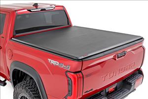 Soft Roll Up Bed Cover 5 Foot 7 Inch Bed Toyota Tundra 2WD/4WD (2022-2026) Rough Country