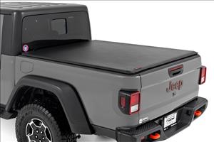 Soft Roll Up Bed Cover 5 Bed Jeep Gladiator JT 4WD (2020-2025) Rough Country