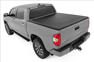 Soft Roll Up Bed Cover 6 Foot 7 Bed Toyota Tundra 2WD/4WD (2007-2021) Rough Country