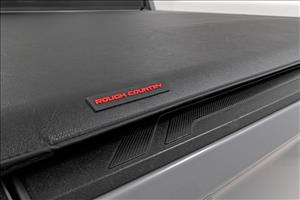 Soft Roll Up Bed Cover 6 Foot 7 Bed Toyota Tundra 2WD/4WD (2007-2021) Rough Country
