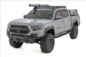 RPT2 Running Board Double Cab Black Toyota Tacoma 2WD/4WD (2016-2023) Rough Country