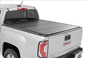 Hard Tri-Fold Flip Up Bed Cover 5 Foot Bed Chevy/GMC Canyon/Colorado (15-26) Rough Country