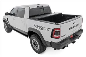 Hard Tri-Fold Flip Up Fold Bed Cover 5 Foot 7 Inch Bed Ram 1500 (19-26)/1500 TRX (21-24) Rough Country