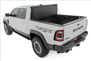 Hard Tri-Fold Flip Up Fold Bed Cover 5 Foot 7 Inch Bed Ram 1500 (19-26)/1500 TRX (21-24) Rough Country