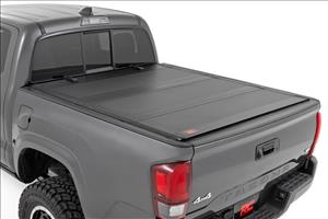 Hard Tri-Fold Flip Up Bed Cover 5 Foot Bed Toyota Tacoma 2WD/4WD (2005-2015) Rough Country