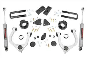 3.5 Inch Lift Kit N3 Cast Steel Knuckles Ford Ranger 4WD (2019-2023) Rough Country