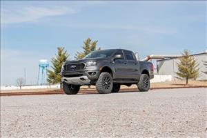 3.5 Inch Lift Kit Forged Alum UCA Cast Steel Knucles Ford Ranger (19-23) Rough Country