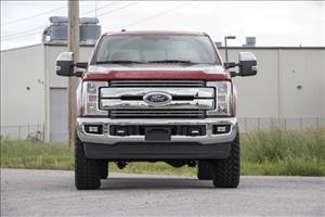 3 Inch Lift Kit V2 Front Gas Coils Ford F-250 Super Duty 4WD (17-22) Rough Country