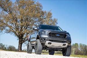 6 Inch Lift Kit N3 Struts Cast Steel Knuckles Ford Ranger 4WD (2019-2023) Rough Country