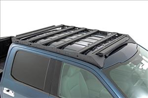 Roof Rack FR 40 Inch Single Row Black LED Ford F-150 2WD/4WD (2015-2018) Rough Country