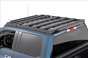 Roof Rack FR 40 Inch Single Row Black LED Ford F-150 2WD/4WD (2015-2018) Rough Country