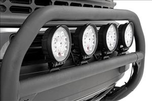 Nudge Bar 4 Inch Round Led (x4) Ford Bronco Sport 4WD (2021-2024) Rough Country