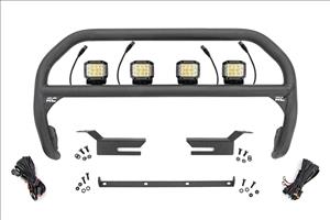 Nudge Bar 3 Inch Wide Angle Led (x4) Ford Bronco 4WD (2021-2025) Rough Country