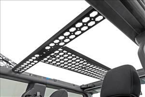 Molle Mounting Panel w/ LED Dome Light Overhead Ford Bronco 4WD (21-25) Rough Country
