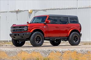 SRL2 Adjustable Aluminum Step 4-Door Ford Bronco 4WD (2021-2025) Rough Country