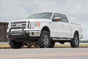 3 Inch Lift Kit M1 Struts Red Ford F-150 4WD (2009-2013) Rough Country